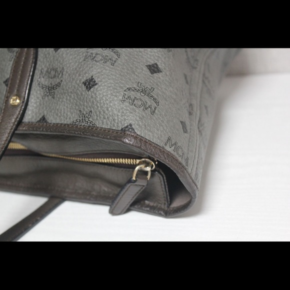 100% Authentic MCM black shopper tote - Picture 7 of 14